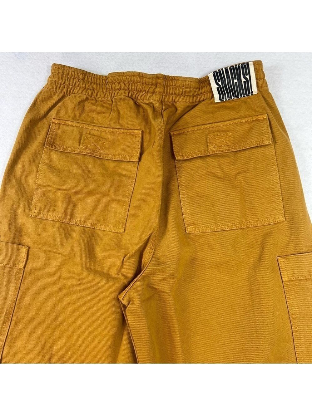 Mother The Munchie Nerdy Cargo Pants High Rise Wide Leg Sz 30 NWT Wood Thrush - Picture 6 of 16